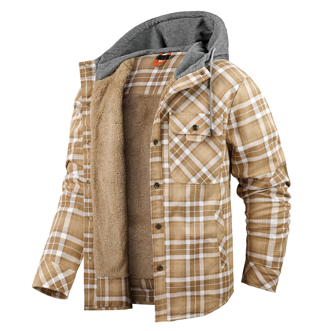 Herren Flanelljacke mit weichem Futter Echoarchiv
