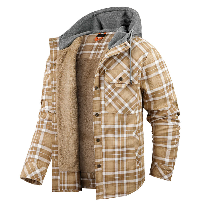 Herren Flanelljacke mit weichem Futter Echoarchiv