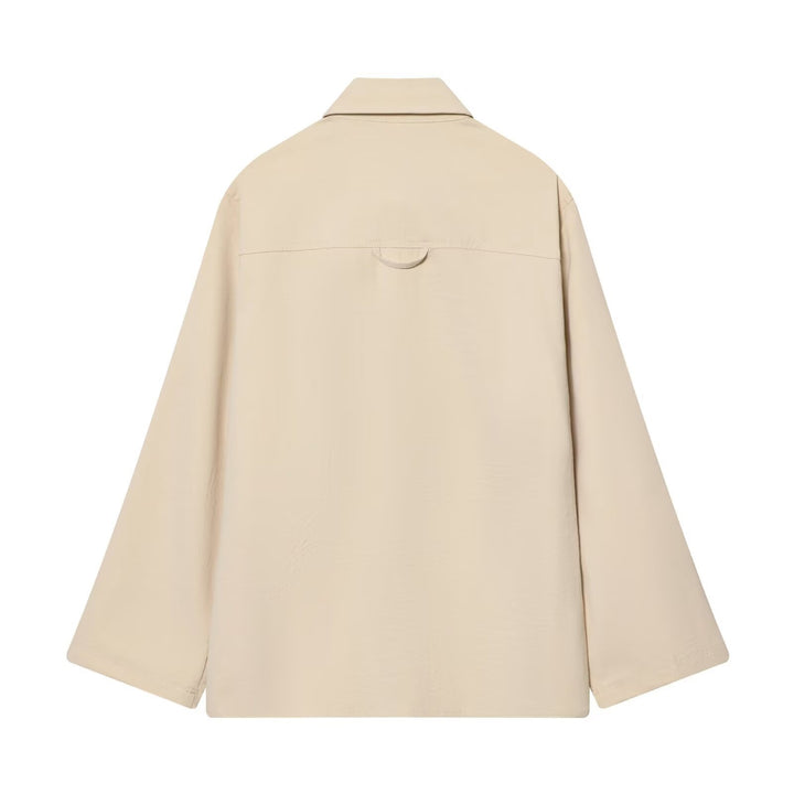 Damen Oversize Feldjacke im Boxy‑Cut mit vier Klapptaschen und verdeckter Druckknopfleiste Echo Archiv