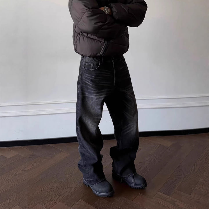 Herren Lässige und weite Denim-Jeans Echo Archiv