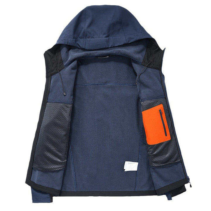 Herren Technische Jacke mit Kapuze Echo Archiv