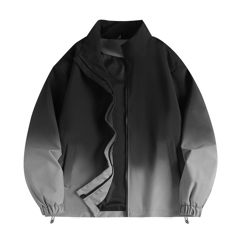 Herren stylische Übergangsjacke mit innovativem Farbverlauf Echoarchiv
