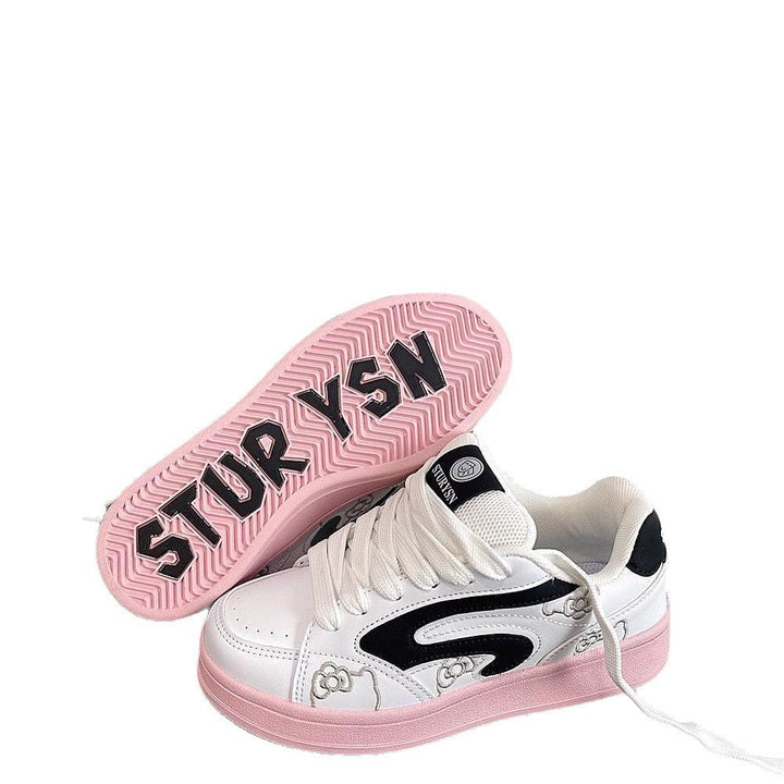 Damen Modische Sneaker mit verspieltem Design und bequemer Dämpfung Echo Archiv