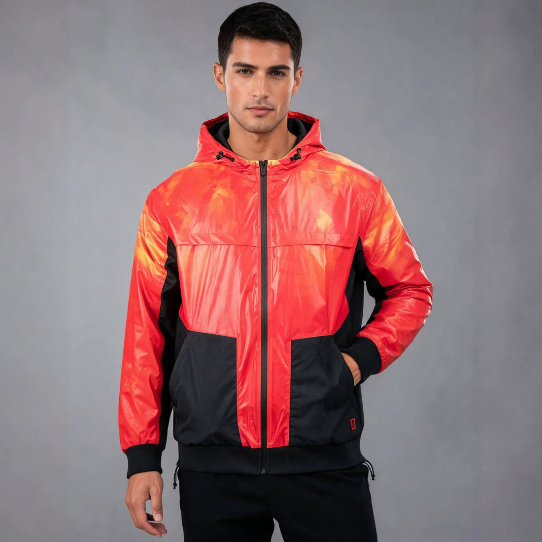 Herren Trendige Sportjacke mit Kapuze – Taviero