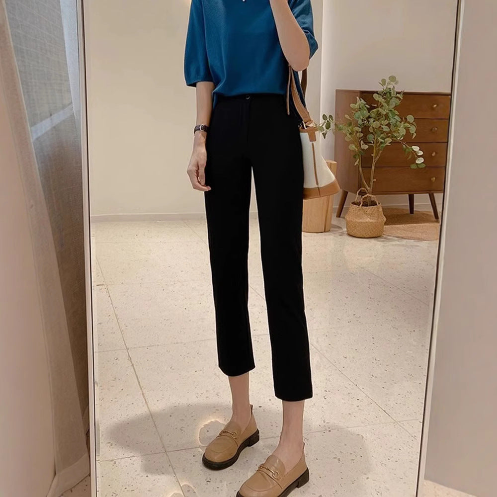 Damen Figurbetonte Stoffhose Echoarchiv