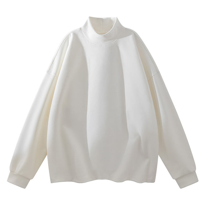 Damen Modische Sweatshirt mit Stehkragen Echoarchiv