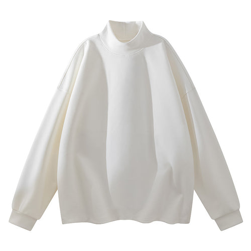 Damen Modische Sweatshirt mit Stehkragen Echoarchiv