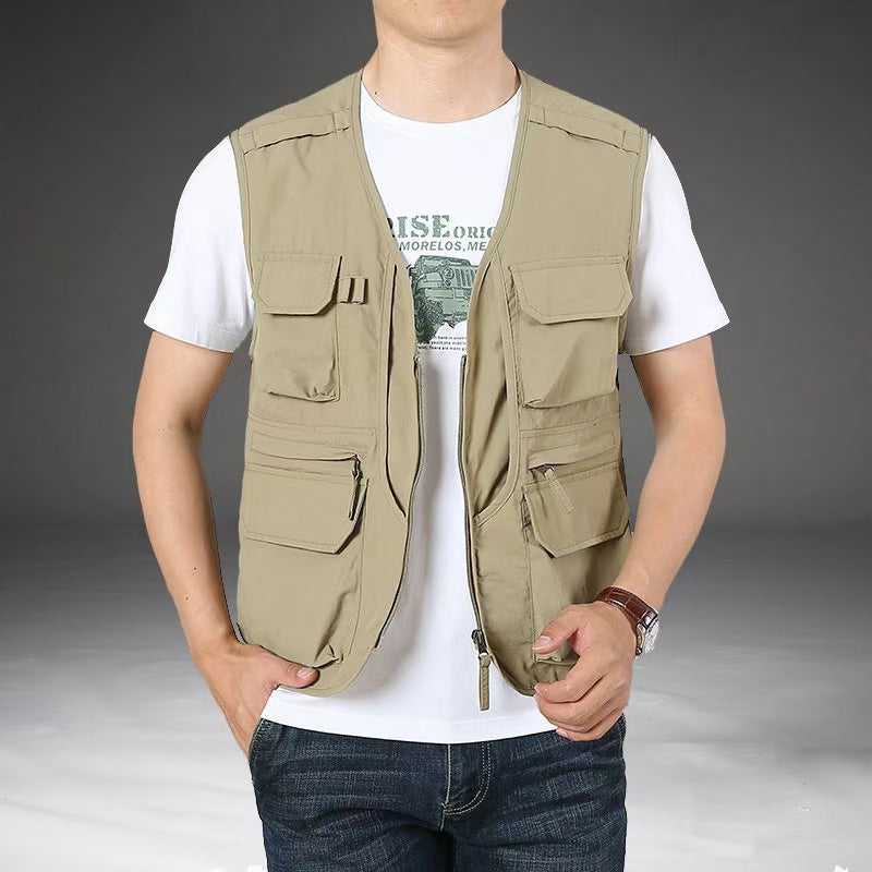 Herren Multifunktionale Outdoor-Weste Echo Archiv 1787796997
