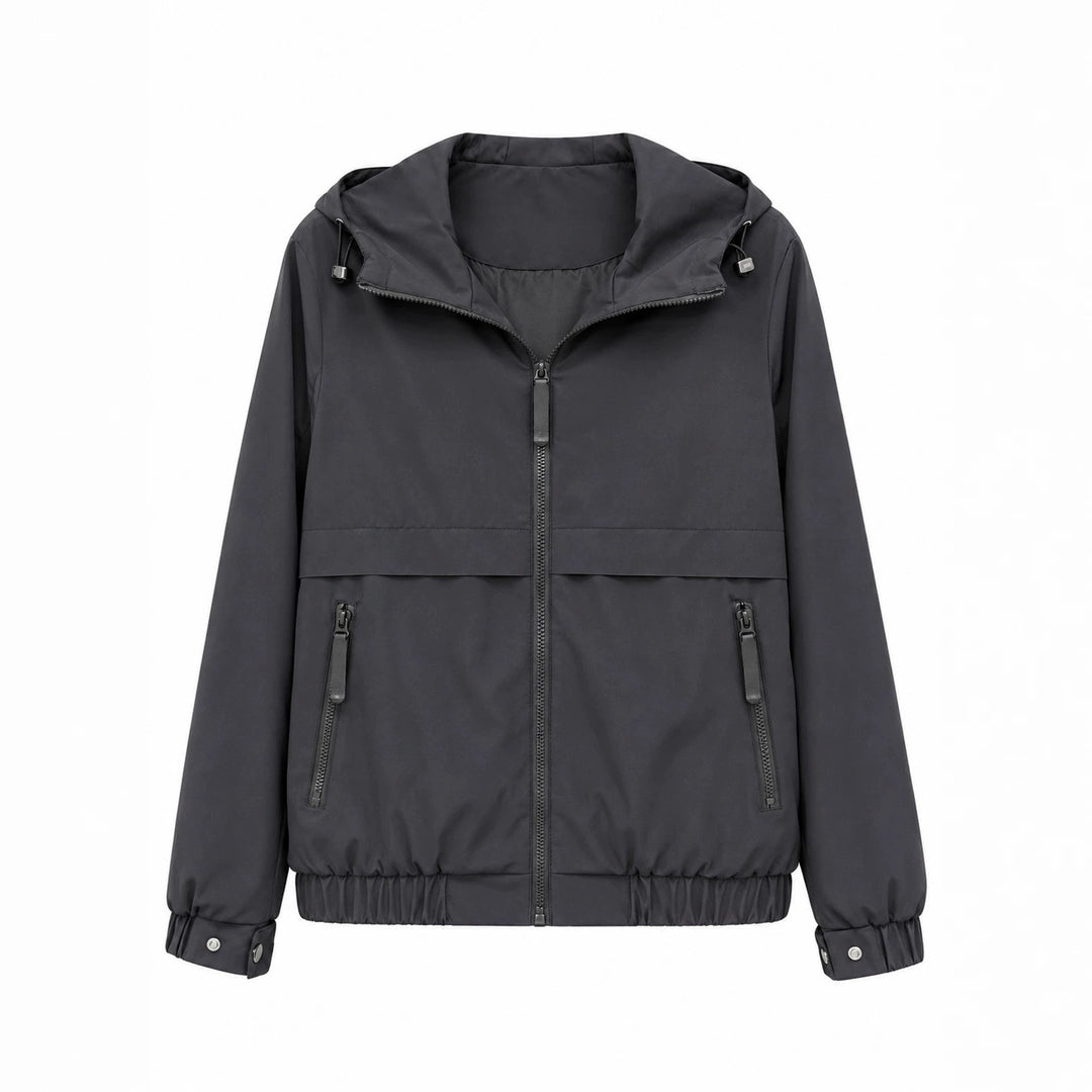 Herren Leichte Freizeitjacke mit verstellbarem Kapuze Echo Archiv