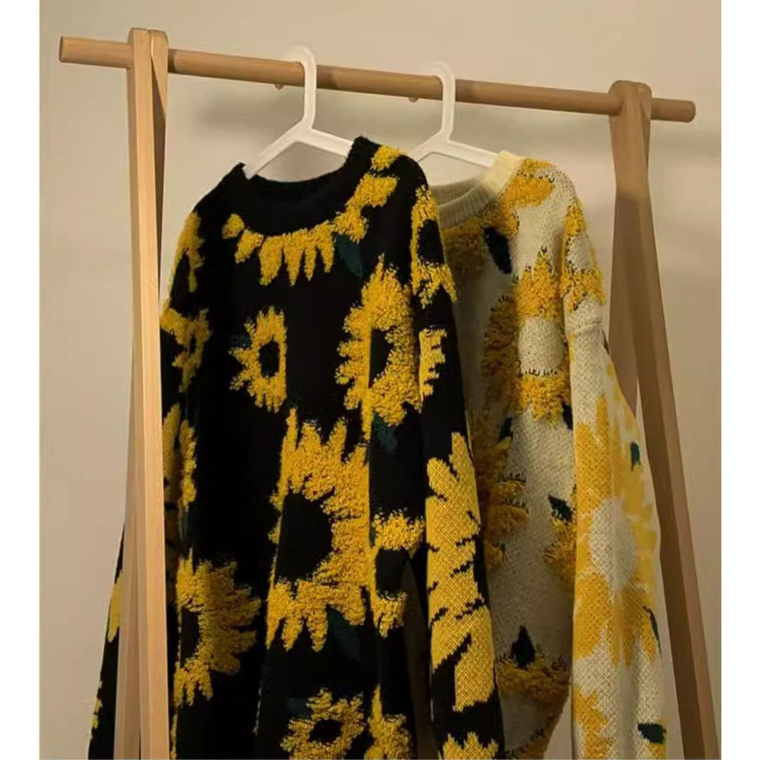Damen Übergroßer Strickpullover Echo Archiv