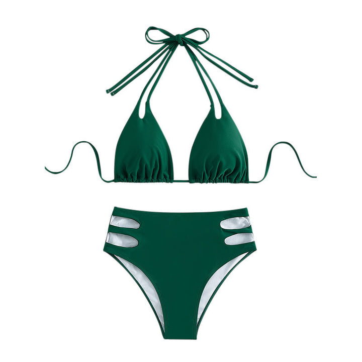 Damen Hochgeschnittener Triangel-Bikini mit innovativem Cut-Out-Design Echo Archiv