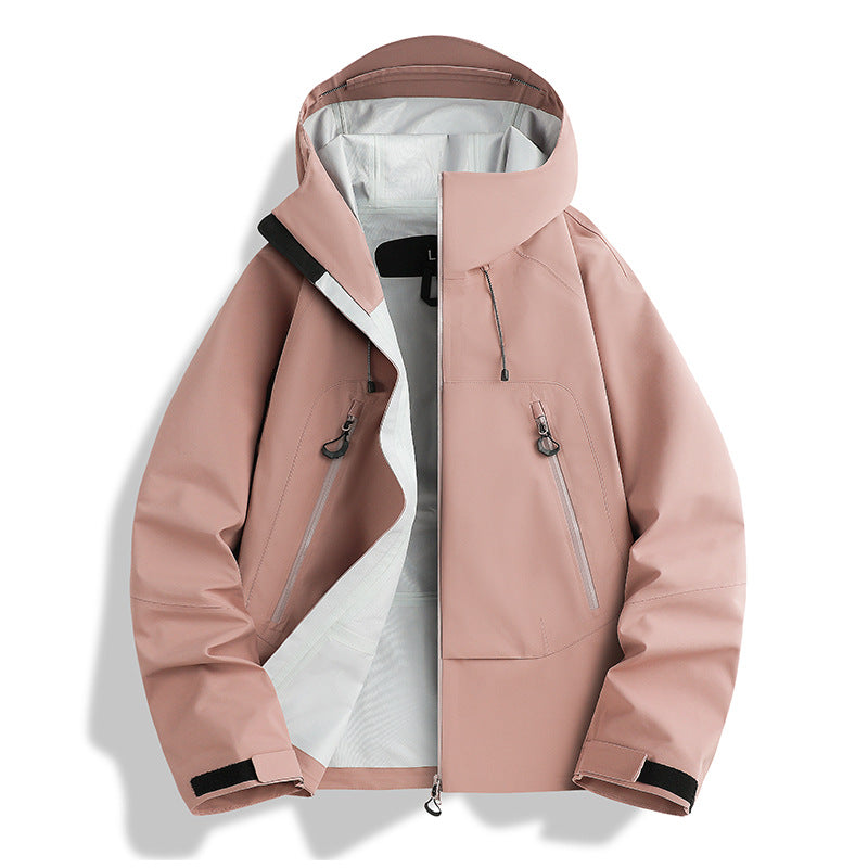 Herren wasserdichte Softshell-Jacke mit herausnehmbarer Stepp-Innenjacke Echoarchiv