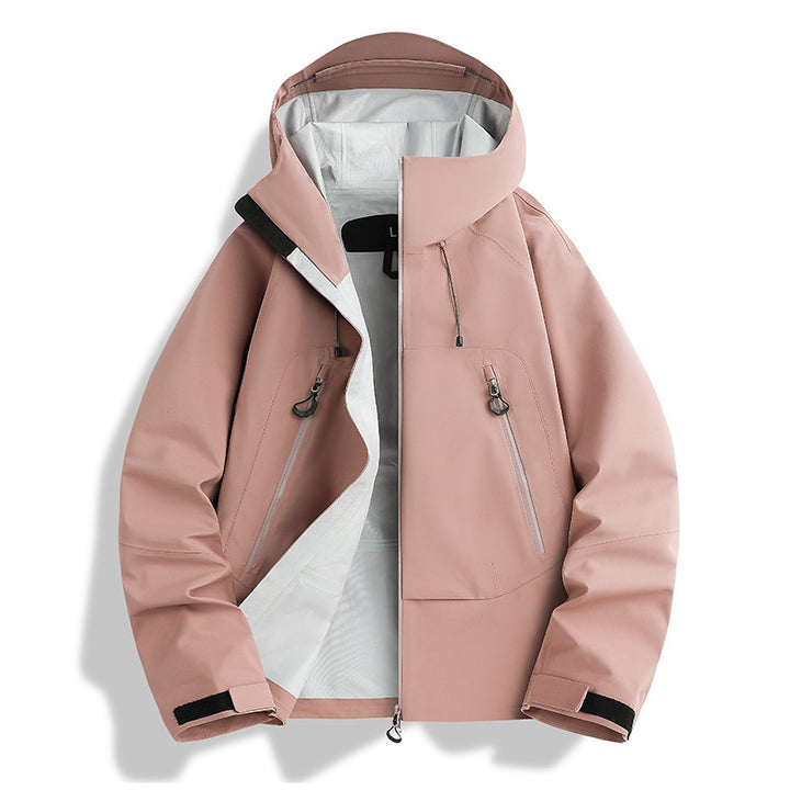 Herren wasserdichte Softshell-Jacke mit herausnehmbarer Stepp-Innenjacke Echoarchiv