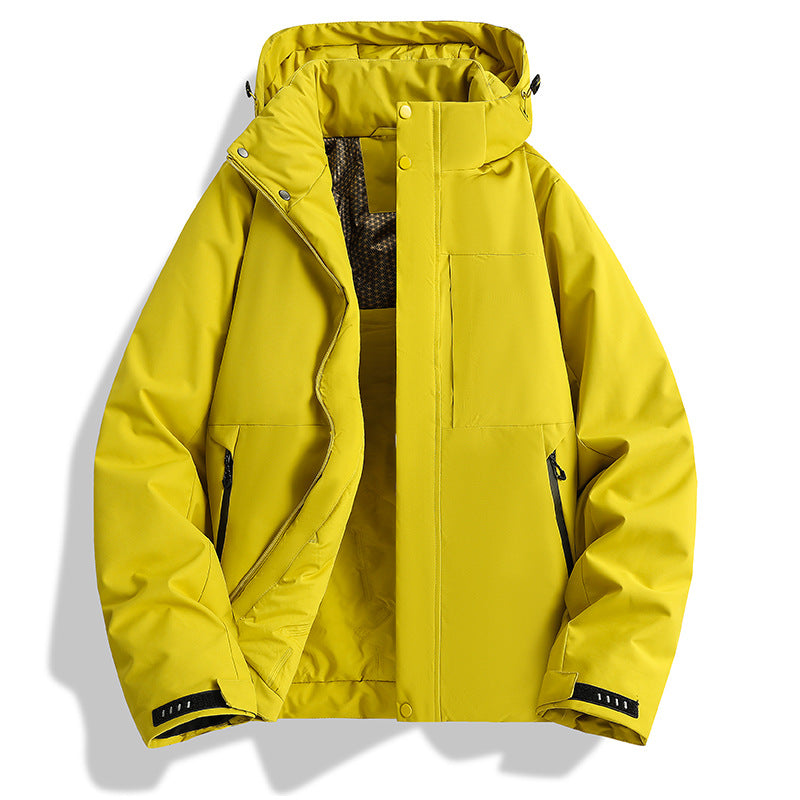 Damen Nano gepolsterte Outdoor-Jacke mit kapuze, winddichter Membran und isolierender thermischer Innenauskleidung – Avérine