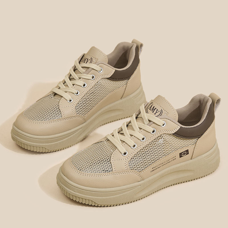 Damen Atmungsaktive Sneakers mit komfortabler Plattform Echo Archiv