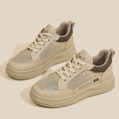 Damen Atmungsaktive Sneakers mit komfortabler Plattform Echo Archiv