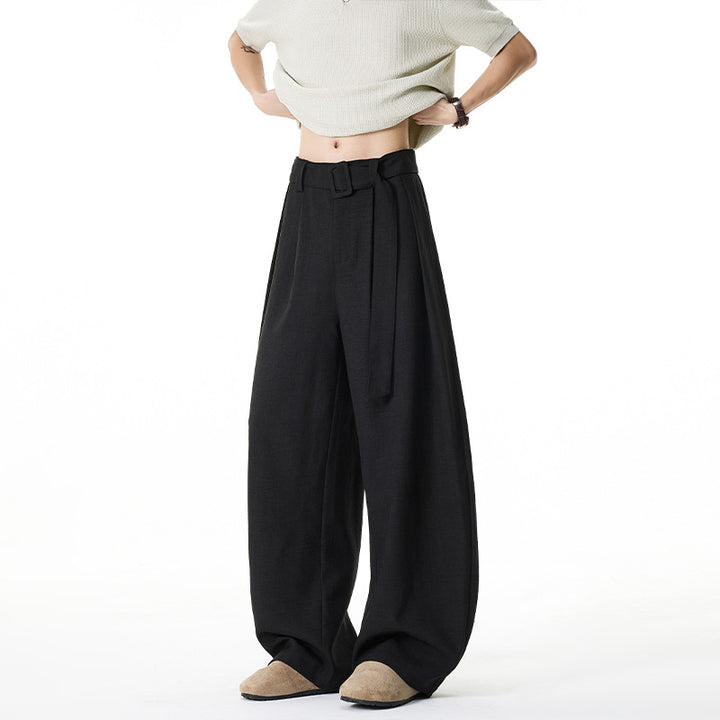 Damen Elegante und lässige weite Stoffhose – Avélisse