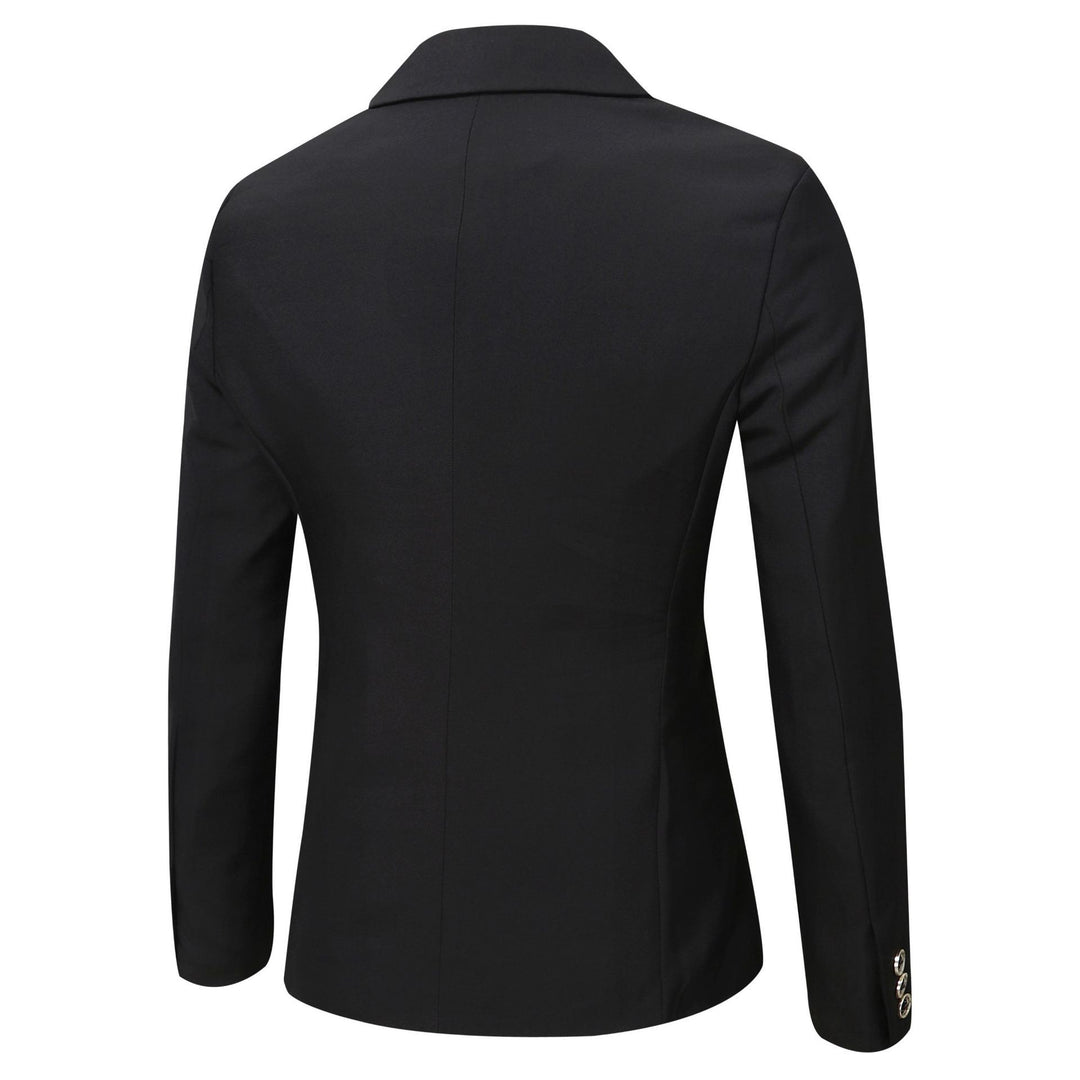 Herren eleganter zweifarbiger Blazer mit modernem Schnitt Echoarchiv