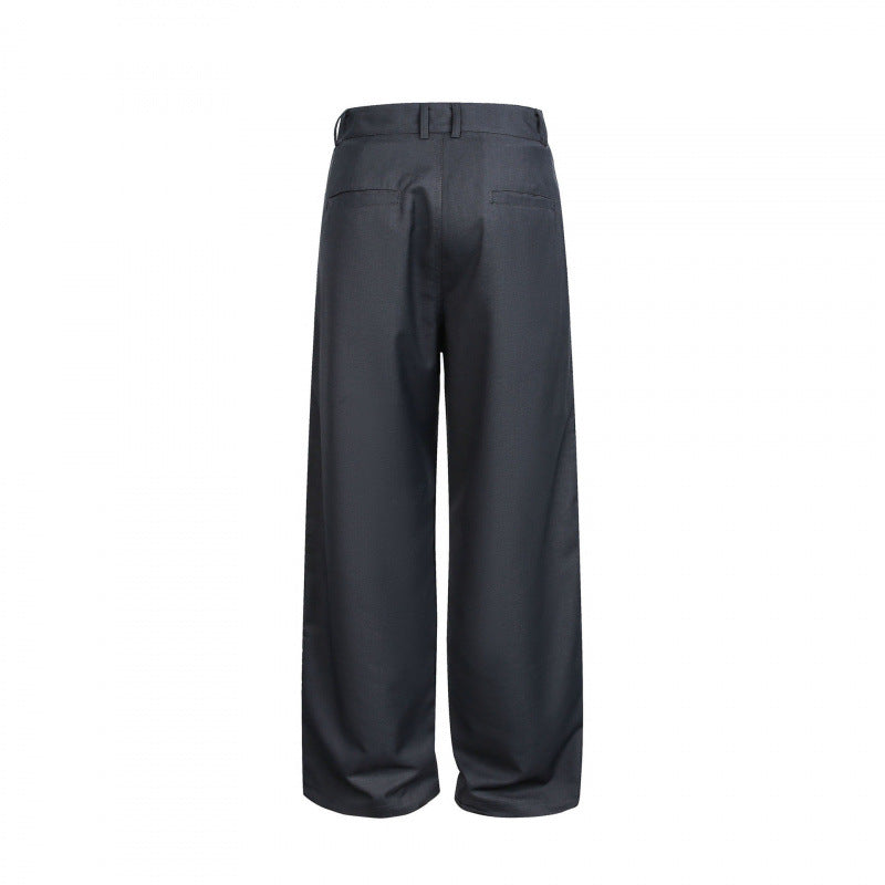 Damen Weite Cargo‑Hose mit Karomuster‑Einsätzen und dekorativen Knopfleisten Echo Archiv