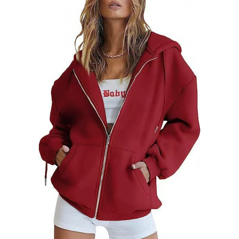 Damen Oversized Kapuzenjacke Echoarchiv