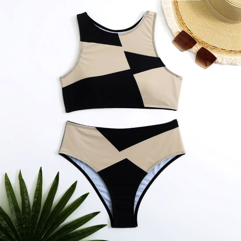 Damen High-Waist Bikini-Set Echo Archiv