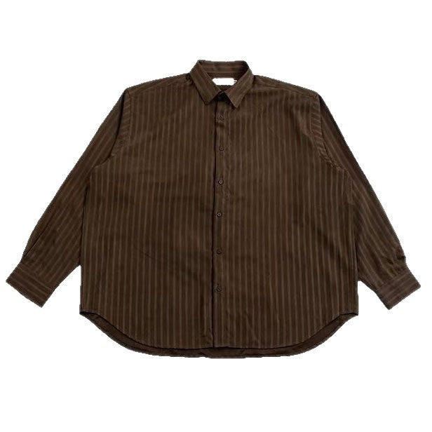 Herren Elegantes Hemd mit feiner Rippstruktur Echoarchiv