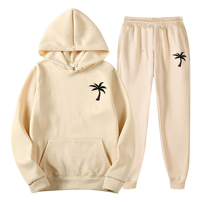 Damen Bequemer Hoodie und Jogginghose Set Echoarchiv