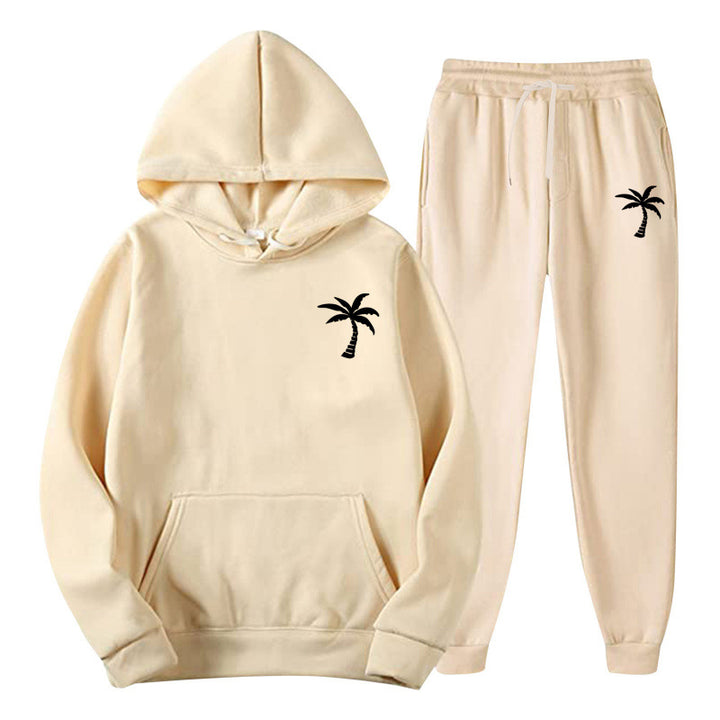 Damen Bequemer Hoodie und Jogginghose Set Echoarchiv