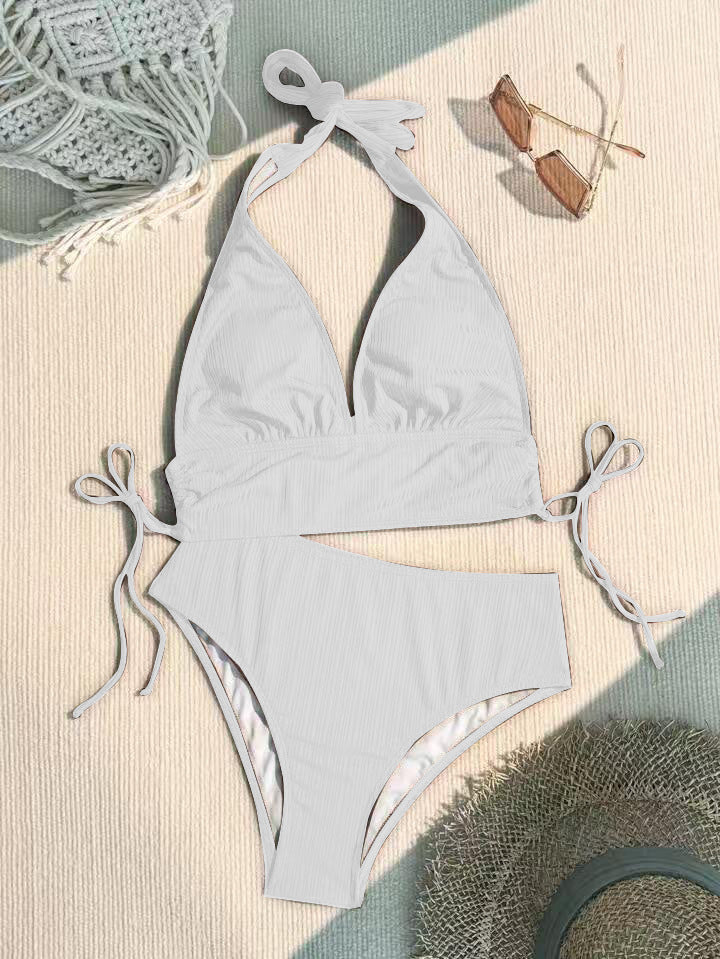 Damen Triangel-Bikini mit modischem Wickel-Design Echo Archiv