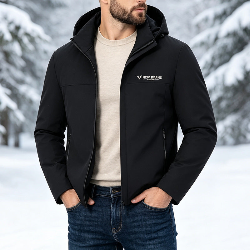 Herren Funktionsjacke mit Kapuze Echo Archiv
