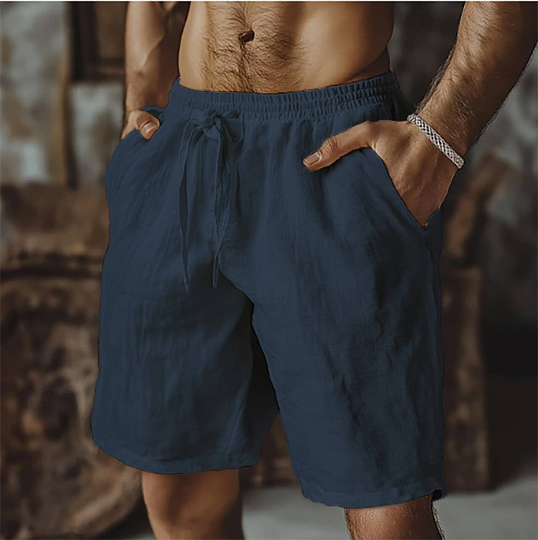 Echoarchiv | Herren-Schnürshorts aus Baumwolle