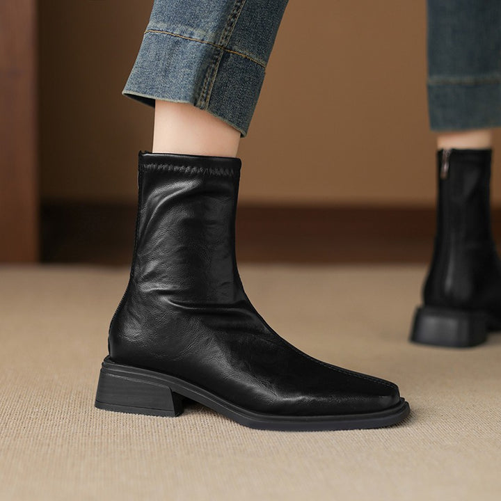 Damen Modische Ankle-Stiefeletten Echo Archiv