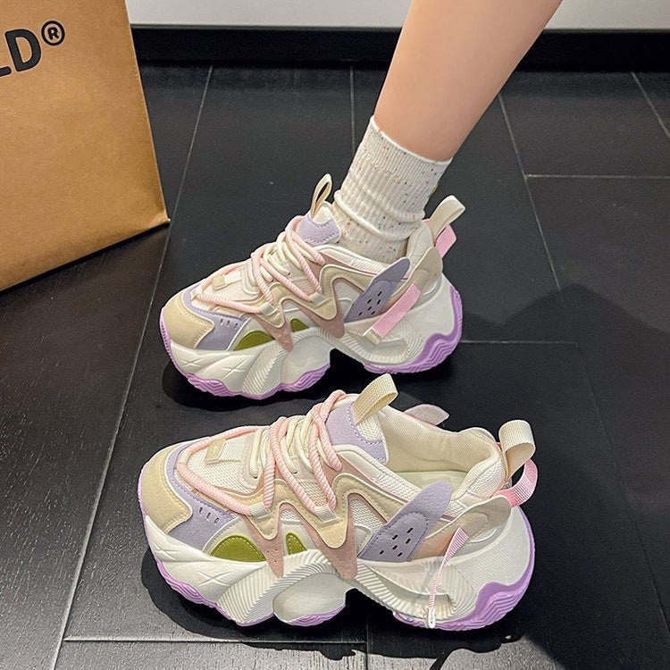 Damen Sportliche Chunky Sneakers mit trendiger Silhouette und bequemer Dämpfung Echo Archiv
