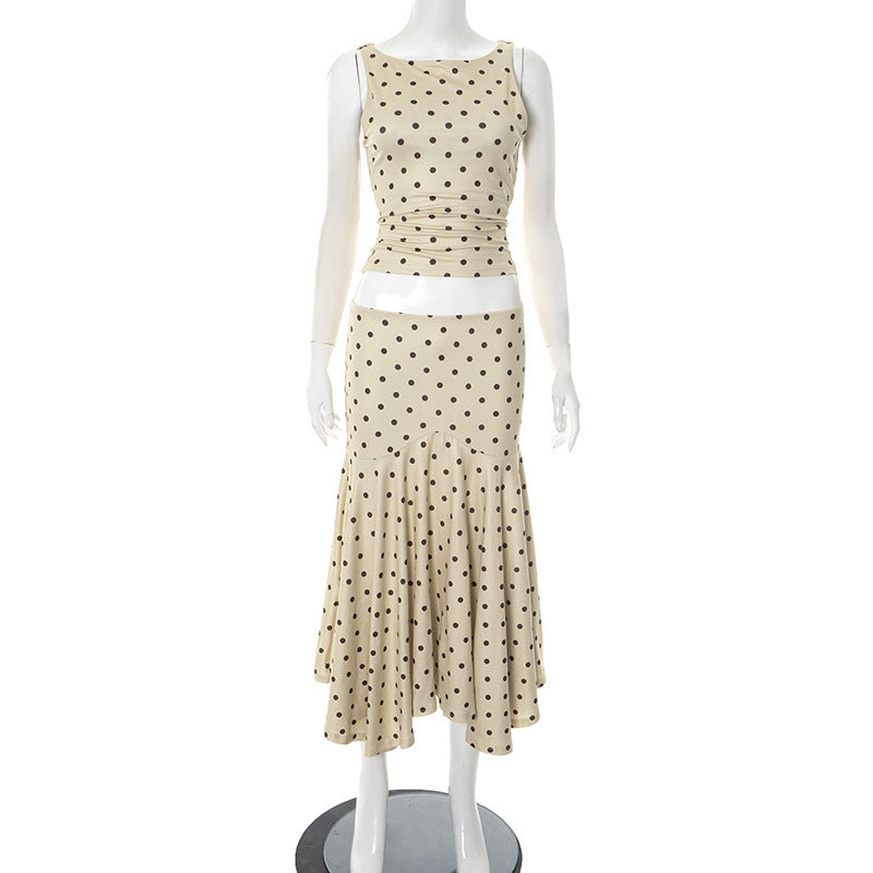 Damen Maxikleid mit lässiger Raffung und elegantem Volantübergang Echo Archiv
