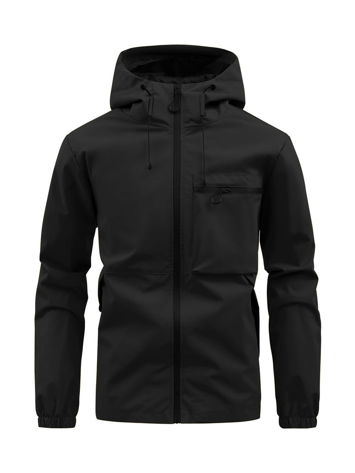 Herren wasserdichte Regenjacke mit atmungsaktivem Futter Echoarchiv