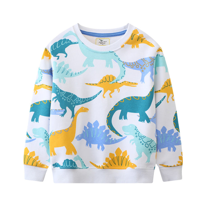 Jungen Sweatshirt mit buntem Dinosaurier-Design Echo Archiv