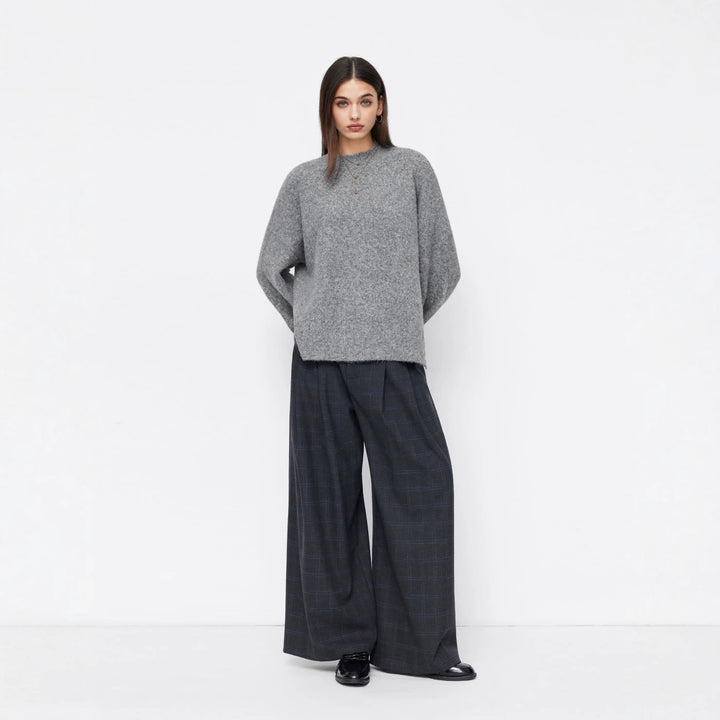 Damen Bequemer Oversized Pullover Echo Archiv