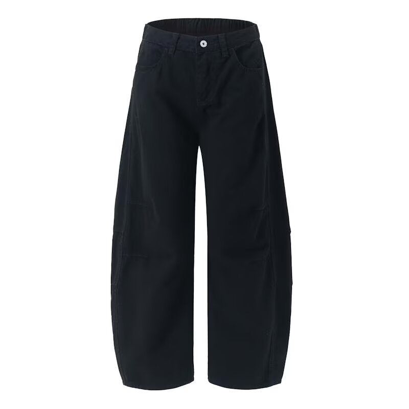 Damen Weitgeschnittene Utility-Cargo-Hose Echoarchiv