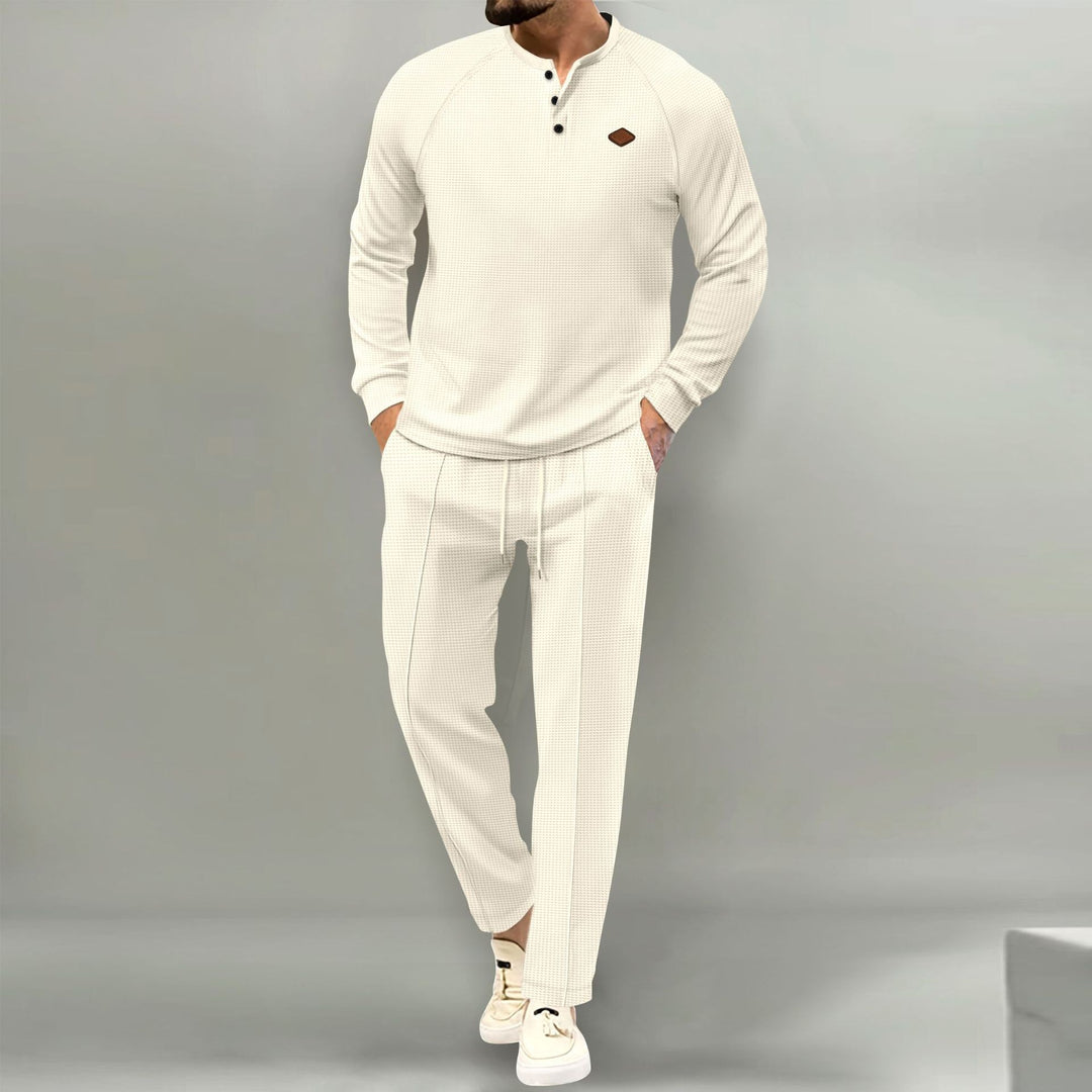 Herren modisches Sweatshirt und Freizeithosen-Set Echoarchiv