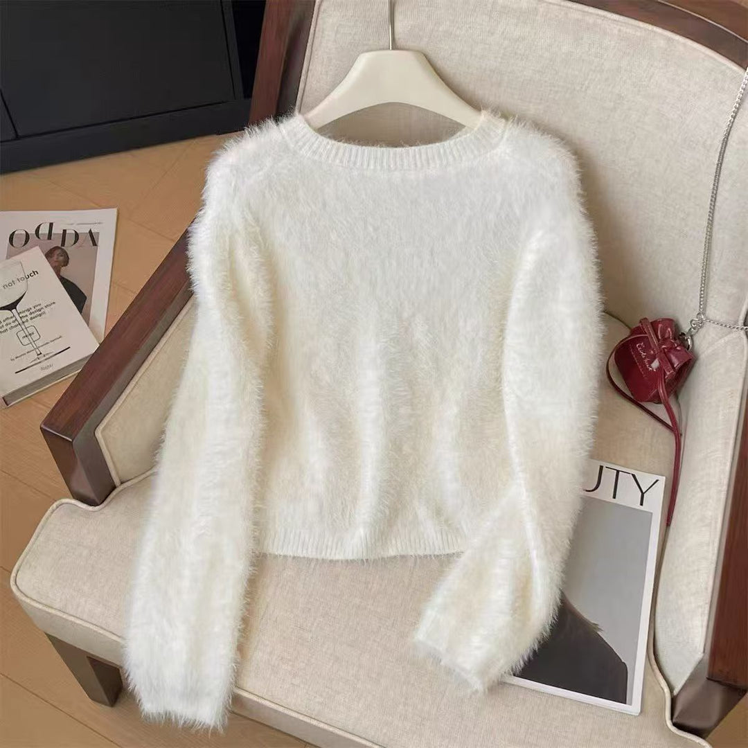 Damen Modischer Strickpullover Echo Archiv