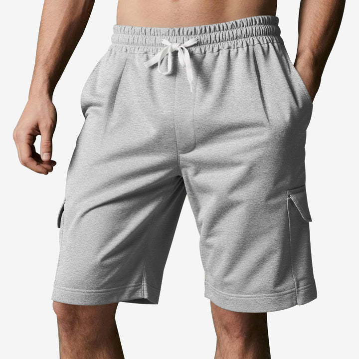 Herren bequeme Cargo-Shorts mit elastischem Bund und praktischen Taschen Echoarchiv