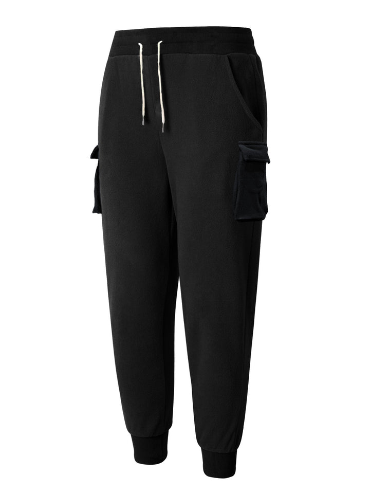Herren Kompressions-Jogginghose mit seitlichen Taschen und elastischem Bund Echoarchiv