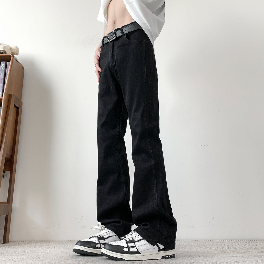 Herren lässige weit geschnittene Denim-Hosen Echoarchiv