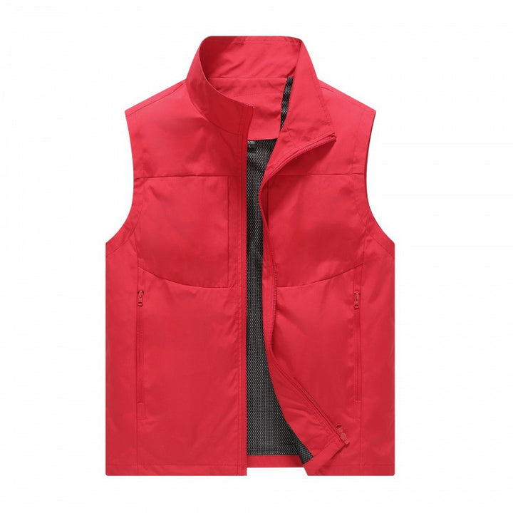 Herren Sportliche Outdoor-Weste Echo Archiv