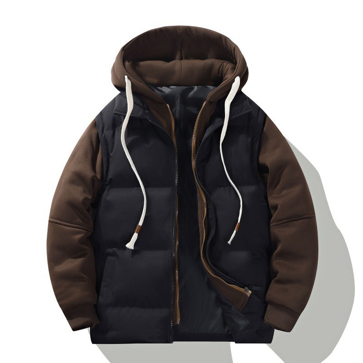 Herren Modische Hybridjacke Echo Archiv
