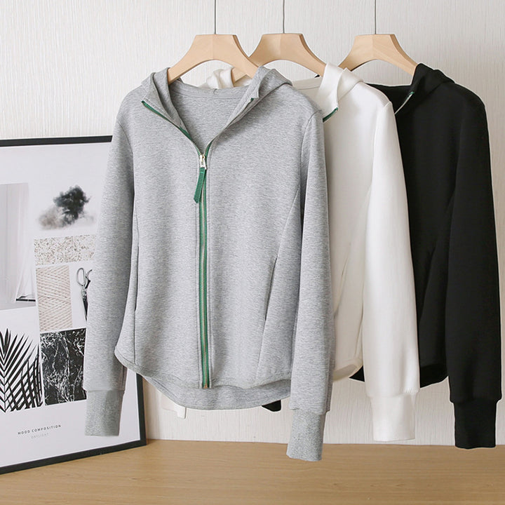 Damen Sportliche Jacke mit Kapuze Echoarchiv