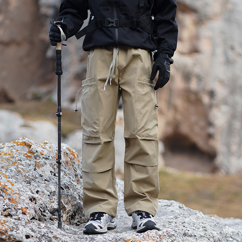 Herren Outdoor-Cargohose mit verstärkten Knien, wasserabweisend und atmungsaktiv Echo Archiv