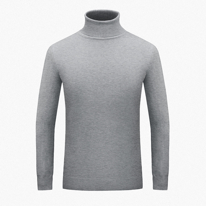 Herren Rollkragenpullover aus weichem Baumwollmix Echoarchiv