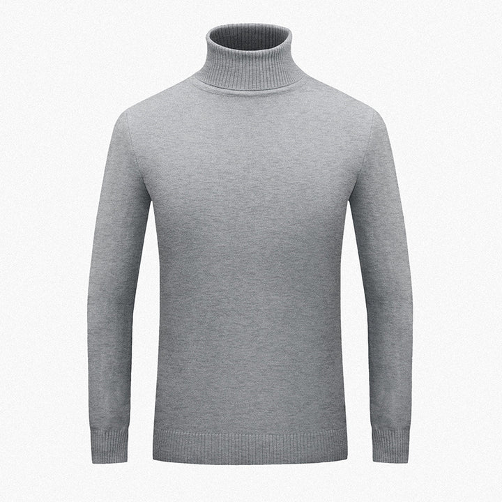 Herren Rollkragenpullover aus weichem Baumwollmix Echoarchiv