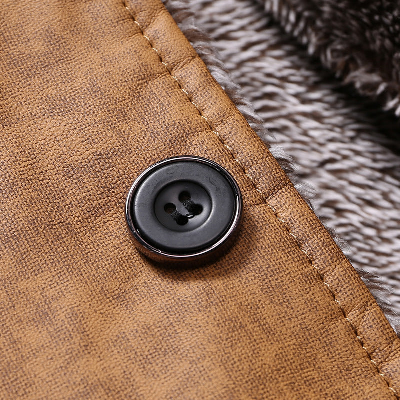 Herren modische Winterjacke mit kuscheligem Innenfutter Echoarchiv
